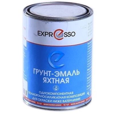 Грунт-эмаль яхтная EXPRESSO голубой 0,9 кг.