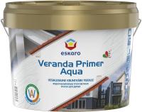 Грунтовочная матовая краска  "Eskaro Veranda Primer Aqua" 2,7л