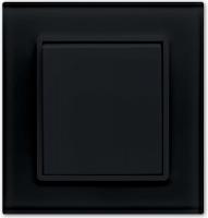 Выключатель Vesta-Electric Exclusive Black одноклавишный