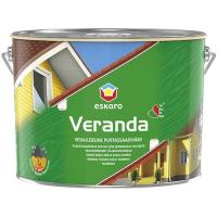 Акрилово-масляная краска для деревянных домов "Eskaro Veranda" База TR 2,7л