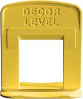СВП DЕCOR LEVEL зажим "Ворота" 1,5 мм, 100 шт, пакет (для крупноформатной плитки)