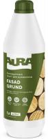 Биозащитный грунт для древесины "Aura Fasad Grund" 1 л