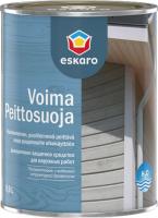 Водоразбавляемый кроющий антисептик для деревянных фасадов "Eskaro Voima" База TR 0,9л