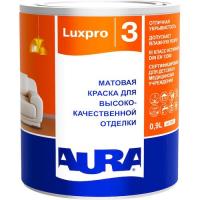 Краска матовая для высококачественной отделки "AURA  LUXPRO 3" База TR 0,9л