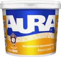 Интерьерный глянцевый акриловый лак "AURA Aqua Lack 70" 0,9л