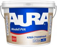 Клей столярный универсальный "Aura Modell PVA" 2,5л