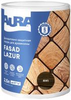 Декоративно-защитная лазурь для древесины "Aura Fasad Lazur" Венге 2,5л