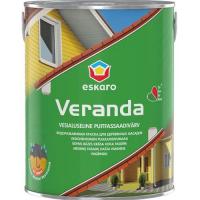 Акрилово-масляная краска для деревянных домов "Eskaro Veranda" База TR 0,9л