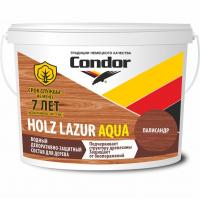 Водный защитный состав для дерева "CONDOR Holz Lazur Aqua" Палисандр 0,9л