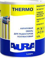 Эмаль акриловая для радиаторов п/матовая "AURA LUXPRO THERMO" База А 0,9л