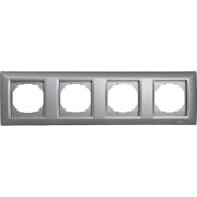 Рамка 4-я Vesta-Electric Roma Silver