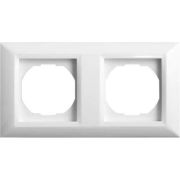 Рамка 2-я Vesta-Electric Roma White