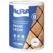 Декоративно-защитная лазурь для древесины «Aura Fasad Lazur» Белый 0,9л