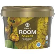 Краска моющаяся матовая для помещений с умеренной влажностью «Eskaro Akzent Room» База TR, 9л