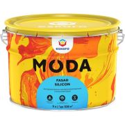 Краска фасадная глубокоматовая силиконизированная «Eskaro Moda Fasad Silicon» База TR, 9л