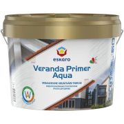 Грунтовочная матовая краска  «Eskaro Veranda Primer Aqua» 9л