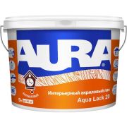 Интерьерный полуматовый акриловый лак «AURA Aqua Lack 20» 9л