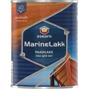 Лак яхтный алкидно-уретановый полуматовый «Eskaro Marine lakk 40», 0,95л