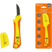 Нож монтерский с прямым лезвием, диэлектрический, НМИ-02 «ЭкспертЭлектрик» TDM