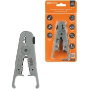 Клещи КЗ-В, зачистка и обрезка витой пары UTP/SFTP регулируемый нож, «МастерЭлектрик» TDM