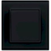 Выключатель Vesta-Electric Exclusive Black одноклавишный