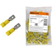 Разъем РпИп 5-6-0,8 плоский (папа) (100шт) TDM