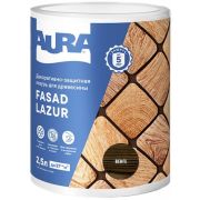 Декоративно-защитная лазурь для древесины «Aura Fasad Lazur» Венге 2,5л