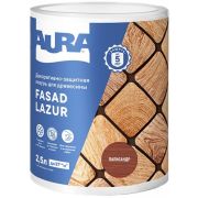 Декоративно-защитная лазурь для древесины «Aura Fasad Lazur» Палисандр 2,5л