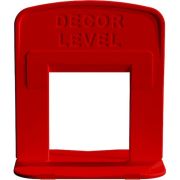 СВП DECOR LEVEL зажим «Ворота» 0,7 мм, 100 шт, пакет (для крупноформатной плитки)