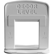 СВП DECOR LEVEL зажим «Ворота» 1,0 мм, 100 шт, пакет (для крупноформатной плитки)