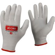 Перчатки DECOR PREMIUM прорезиненные, размер XL