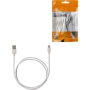Дата-кабель, ДК 6, USB - Lightning, 1м, белый, TDM