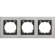 Рамка 3-я Vesta-Electric Exclusive Silver Metallic