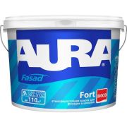 Краска для фасада и цоколя «AURA FASAD FORT» База TR 9л