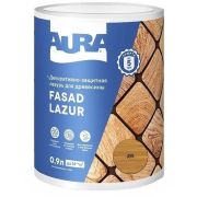 Декоративно-защитная лазурь для древесины «Aura Fasad Lazur» Дуб 0,9л