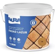 Декоративно-защитная лазурь для древесины «Aura Fasad Lazur» Дуб 9л