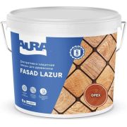 Декоративно-защитная лазурь для древесины «Aura Fasad Lazur» Орех 9л