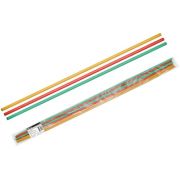 Трубки термоусаживаемые, клеевые, набор 3 цвета по 3 шт. ТТкНГ(3:1) 1м 6,4/2,0 TDM