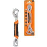 Ключ универсальный самозажимной 9-22 мм, прорезиненная рукоятка, блистер, «Гранит» TDM