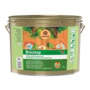 Биозащитный грунт для древесины «Eskaro Biostop» б/цв. 9л