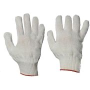 Перчатки Х/Б 4 нити 10 класс 34 гр. белая