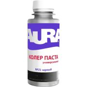 Колер паста «Aura черный №21» 0,1л