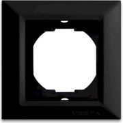 Рамка 1-я Vesta-Electric Roma Black