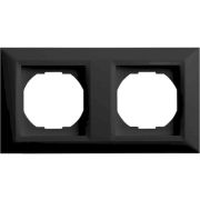 Рамка 2-я Vesta-Electric Roma Black