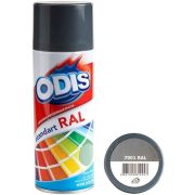 Краска аэрозольная акриловая ODIS standart RAL 7001 серебристо-серый 450мл