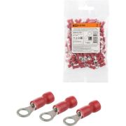 Наконечник кольцевой изолированный НКИ с легким вводом проводника 1,5-4 (100 шт.) TDM