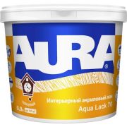 Интерьерный глянцевый акриловый лак «AURA Aqua Lack 70» 0,9л