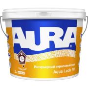 Интерьерный глянцевый акриловый лак «AURA Aqua Lack 70» 2л