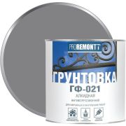 Грунт ГФ-021 PROREMONTT серый 0,9кг