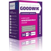 Клей обойный GOODWIK 30 для флизелиновых обоев 220гр
